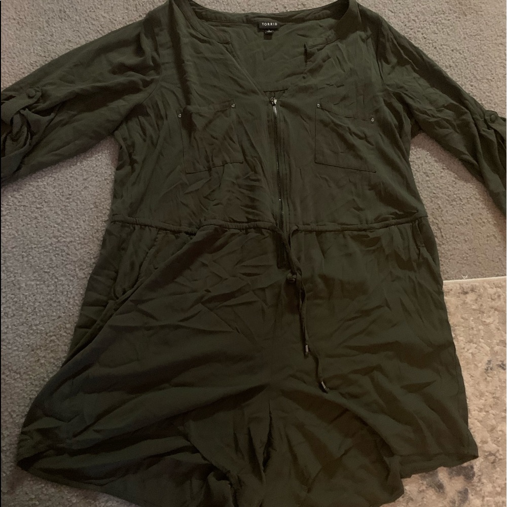 Torrid utility romper